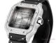 THB Factory Cartier Ice Out Santos Swiss Watches Gray Gradient Dial 39.8mm Men Gift (13)_th.jpg